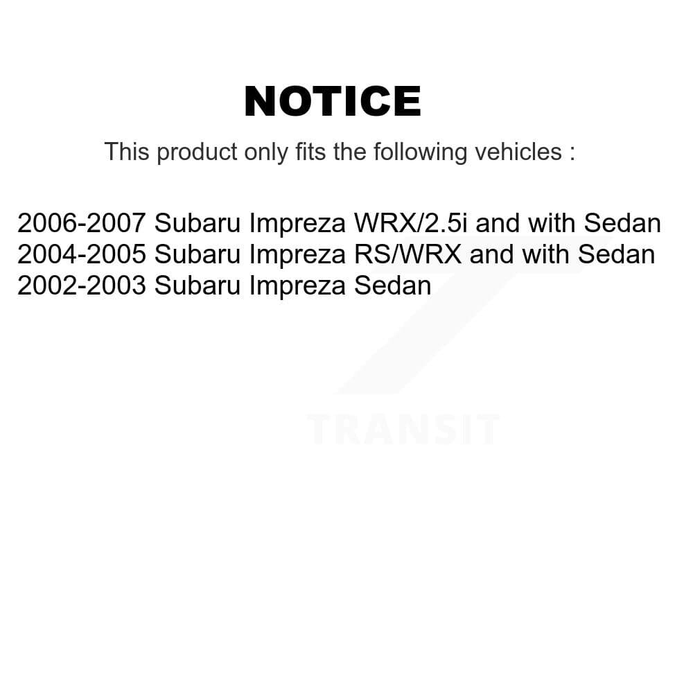 TOR - KTR-102040 - Front and Rear Suspension Stabilizer Bar Link Kits image 2