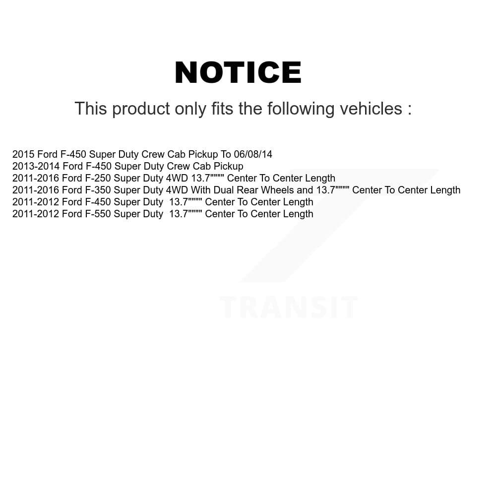 TOR - KTR-102063 - Front and Rear Suspension Stabilizer Bar Link Kits image 2