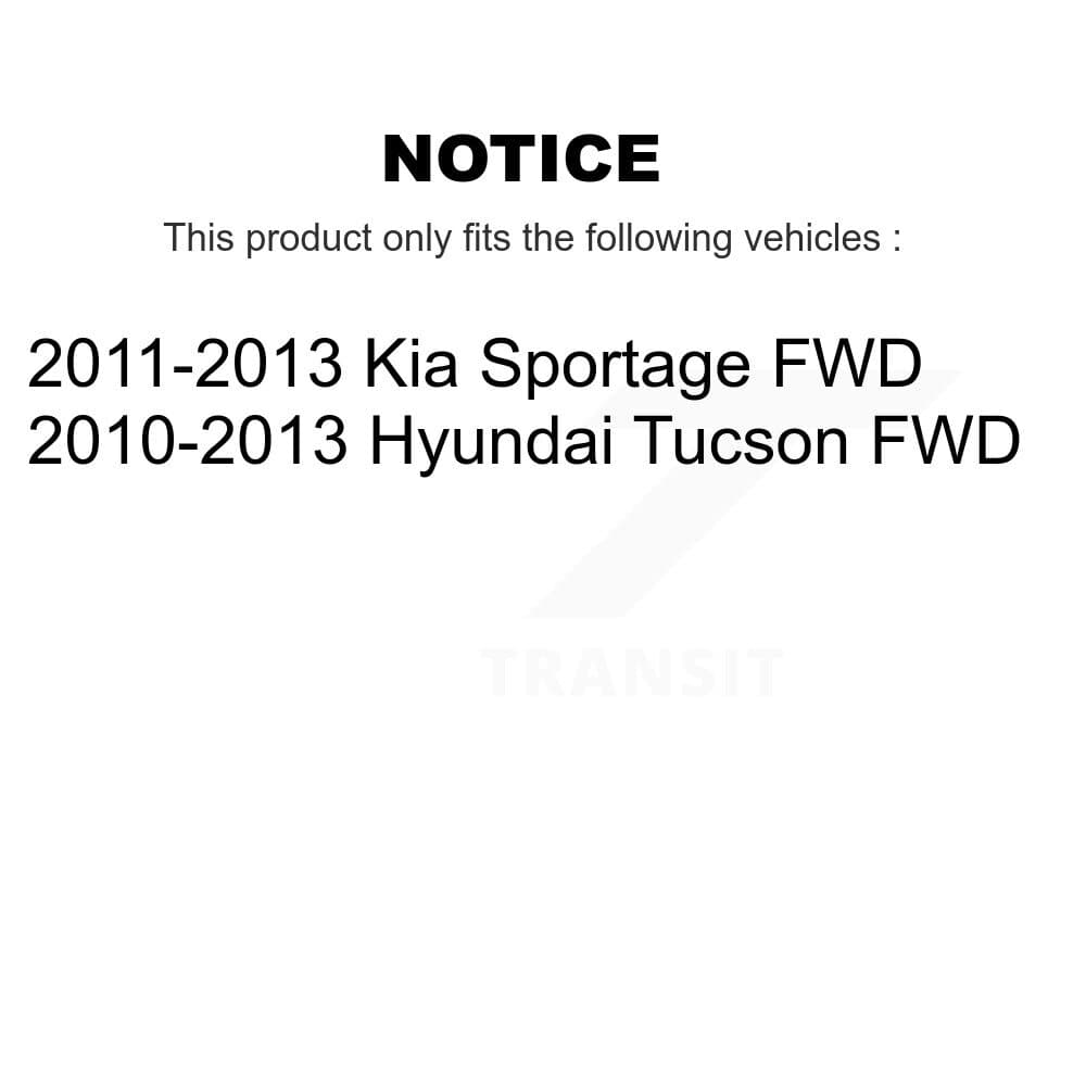 TOR - KTR-102076 - Front and Rear Suspension Stabilizer Bar Link Kits image 2