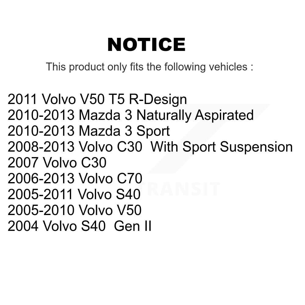 TOR - KTR-102079 - Front and Rear Suspension Stabilizer Bar Link Kits image 2