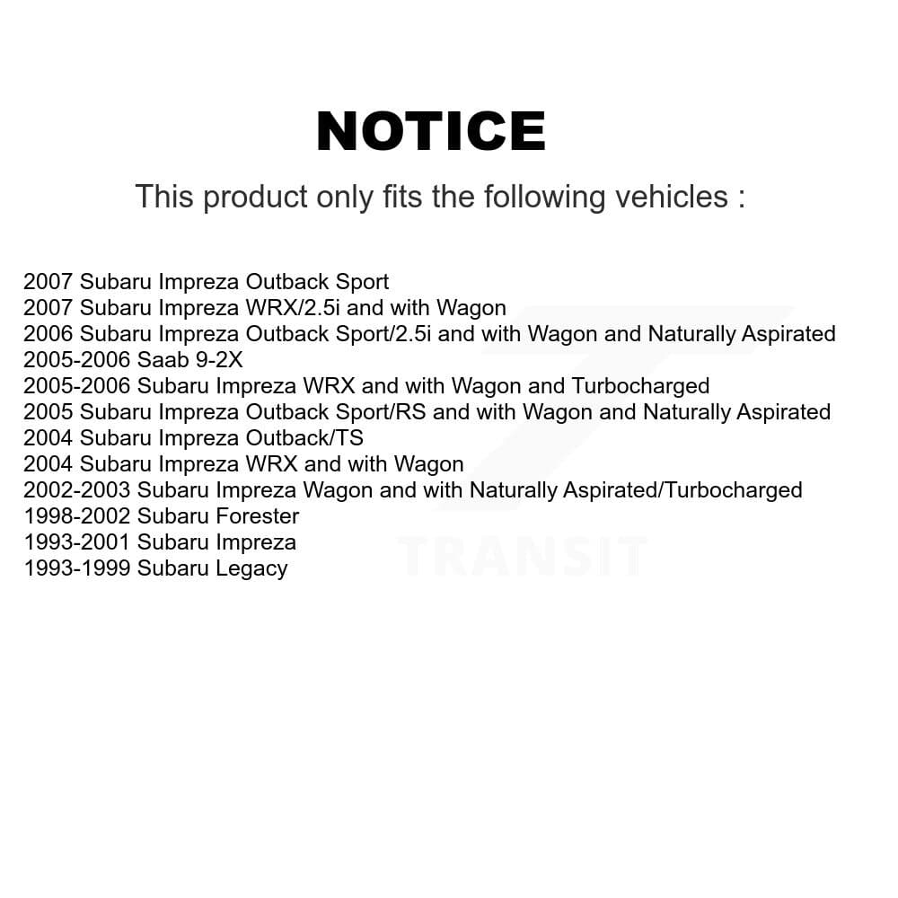 TOR - KTR-102117 - Front and Rear Suspension Stabilizer Bar Link Kits image 2