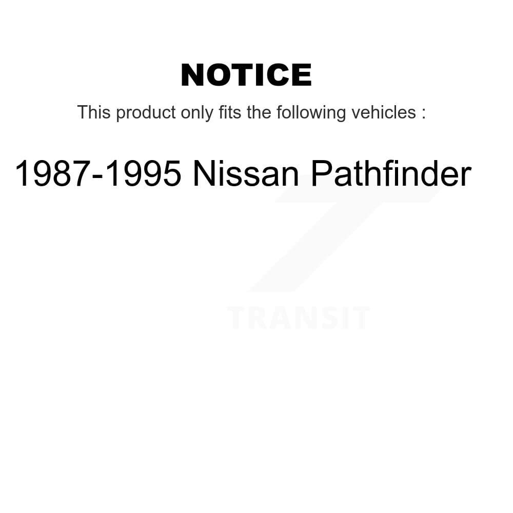 TOR - KTR-102138 - Front and Rear Suspension Stabilizer Bar Link Kits image 2