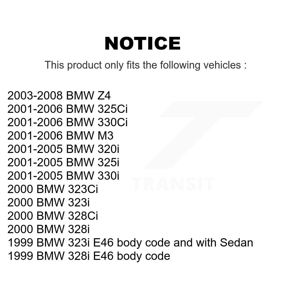 TOR - KTR-102146 - Front and Rear Suspension Stabilizer Bar Link Kits image 2