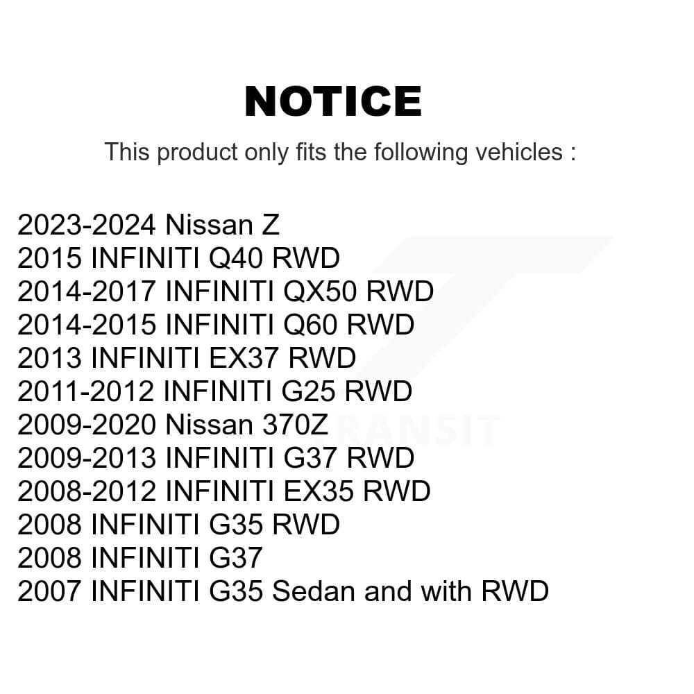 TOR - KTR-102161 - Front and Rear Suspension Stabilizer Bar Link Kits image 2