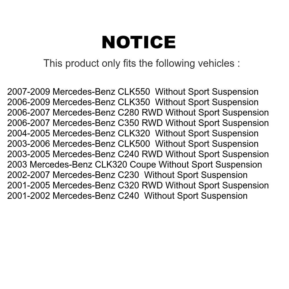 TOR - KTR-102213 - Front and Rear Suspension Stabilizer Bar Link Kits image 2