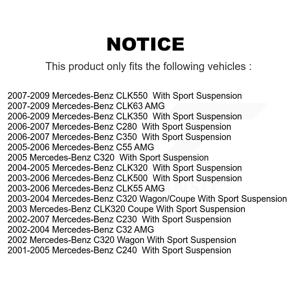 TOR - KTR-102214 - Front and Rear Suspension Stabilizer Bar Link Kits image 2