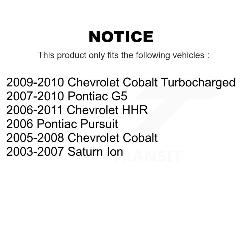 TOR - KTR-102221 - Rear Lower Suspension Control Arm Bushing Kits image 2
