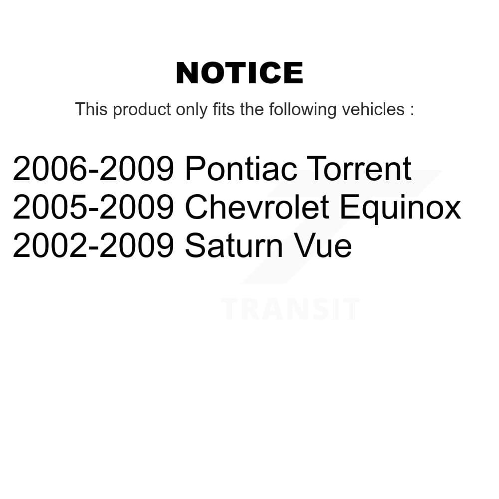TOR - KTR-102282 - Rear Suspension Trailing Arm Bushing Kits image 2