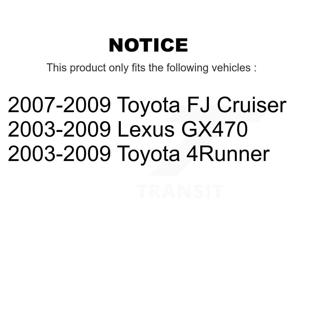 TOR - KTR-102292 - Front Suspension Ball Joint Kits image 2