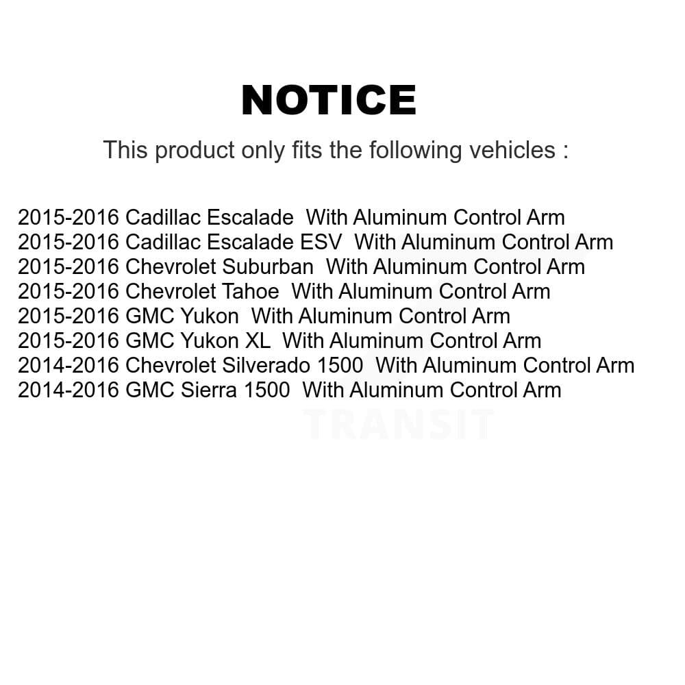 TOR - KTR-102328 - Front Suspension Ball Joint Kits image 2