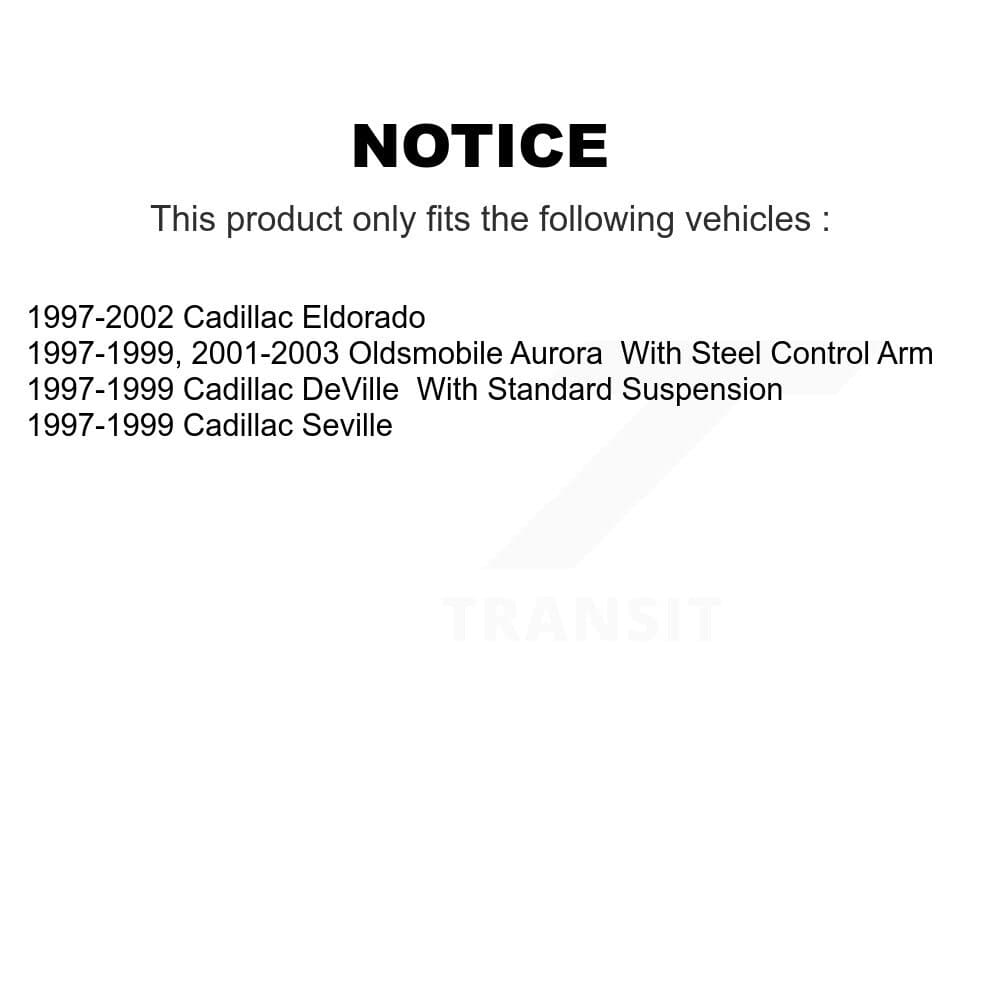 TOR - KTR-102341 - Front Suspension Ball Joint Kits image 2