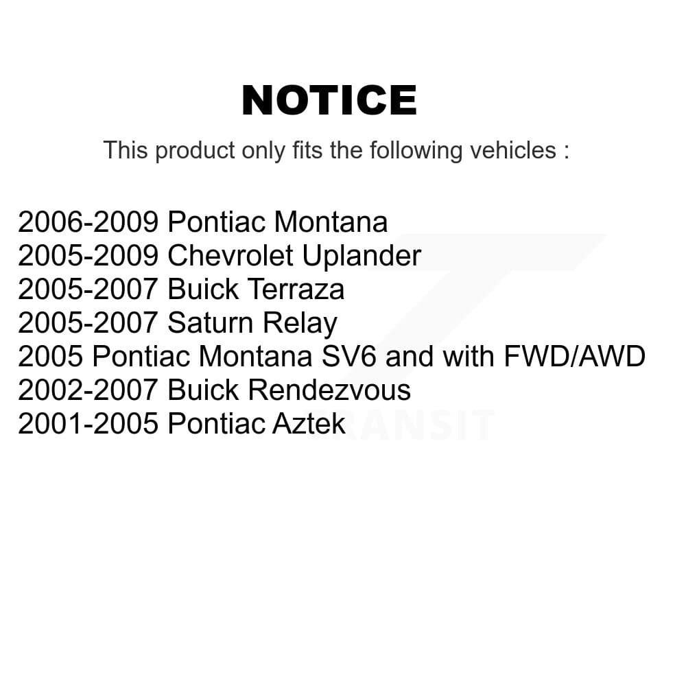 TOR - KTR-102343 - Front Suspension Ball Joint Kits image 2