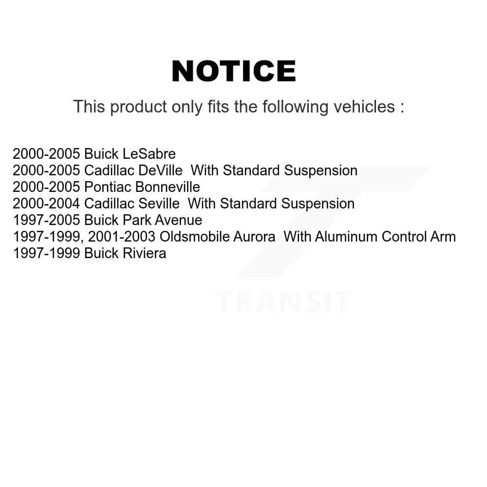 TOR - KTR-102346 - Front Suspension Ball Joint Kits image 2
