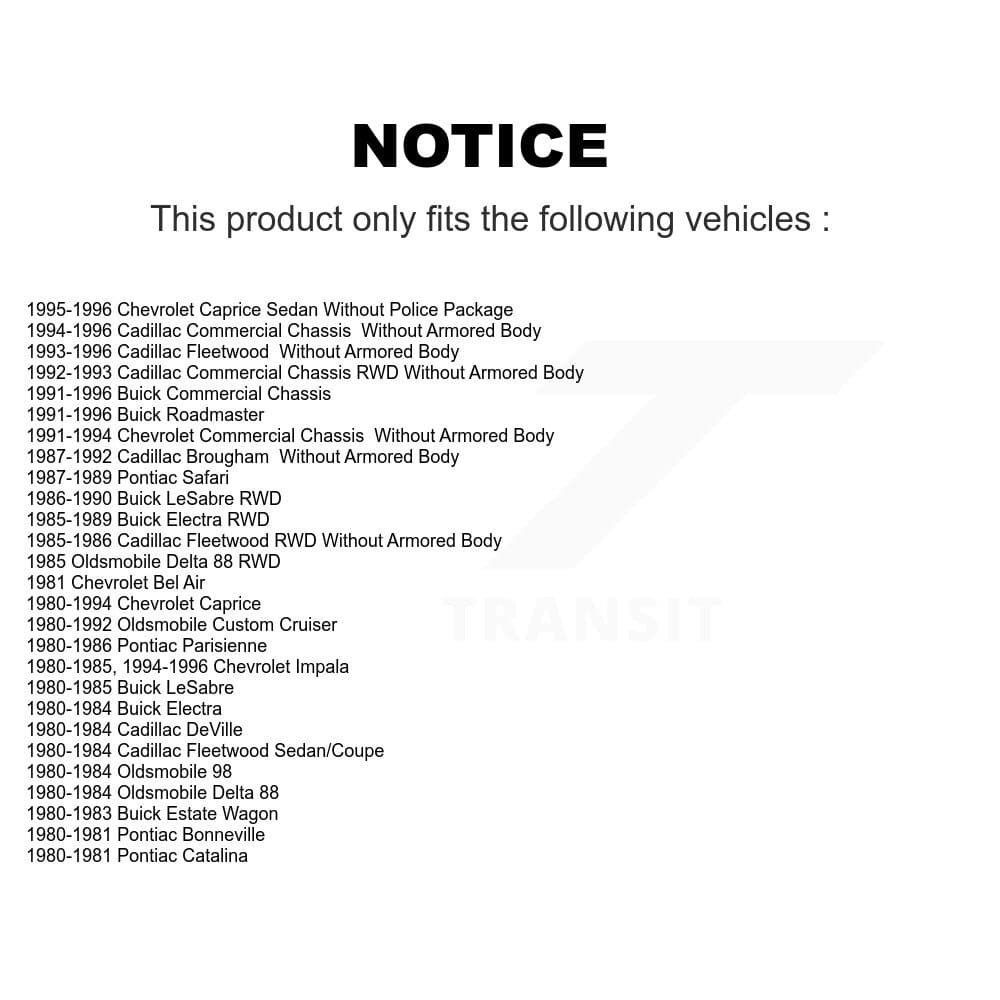TOR - KTR-102349 - Front Suspension Ball Joint Kits image 2