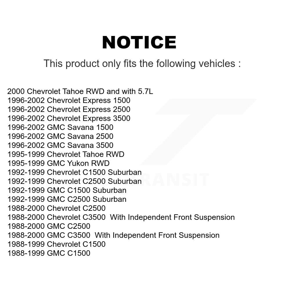 TOR - KTR-102354 - Front Suspension Ball Joint Kits image 2