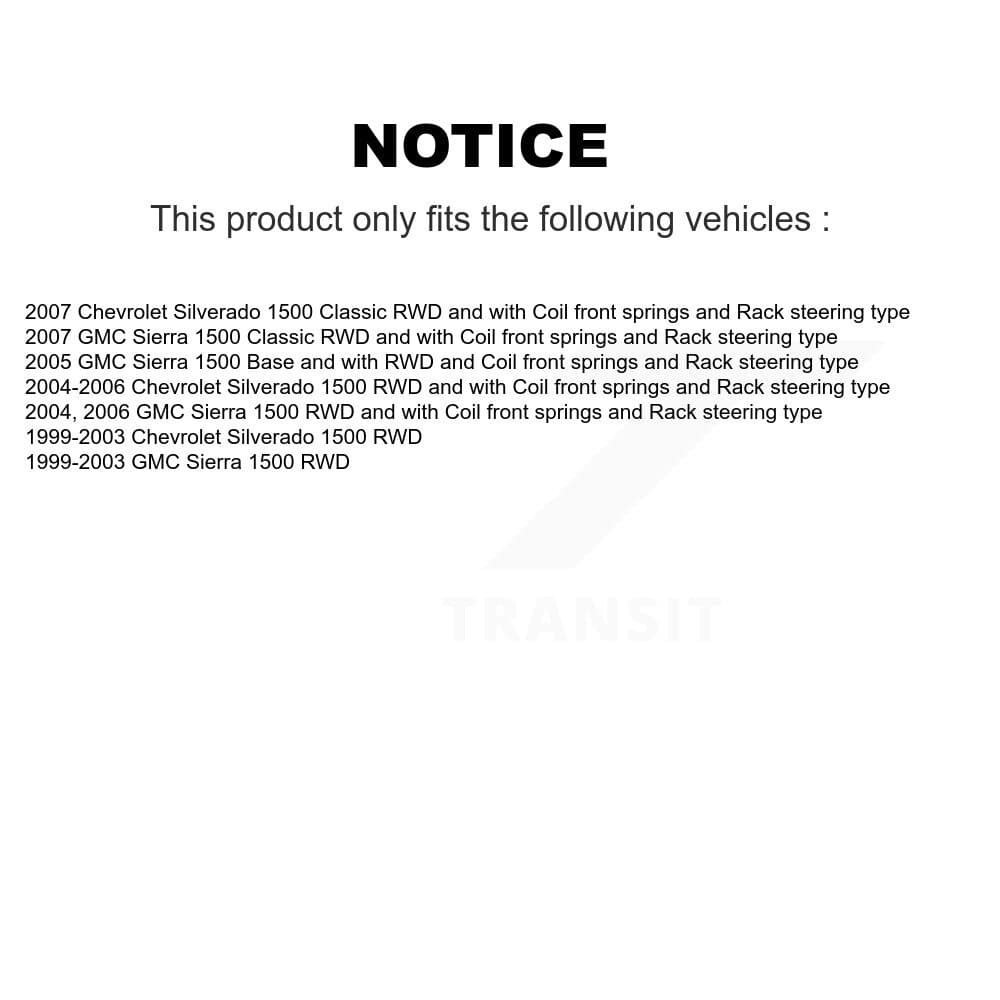 TOR - KTR-102359 - Front Suspension Ball Joint Kits image 2