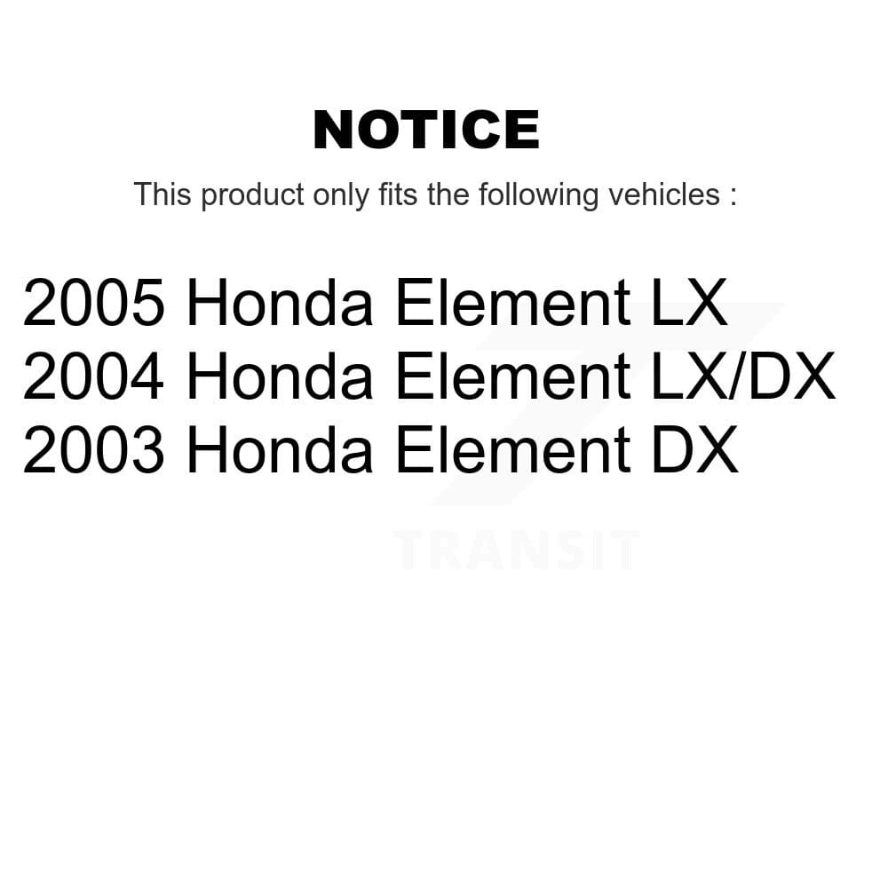 TOR - KTR-102388 - Front Suspension Ball Joint Kits image 2