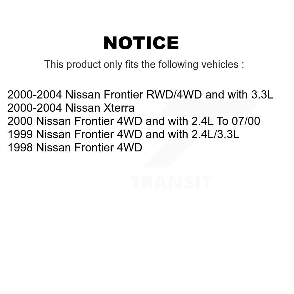 TOR - KTR-102392 - Front Suspension Ball Joint Kits image 2