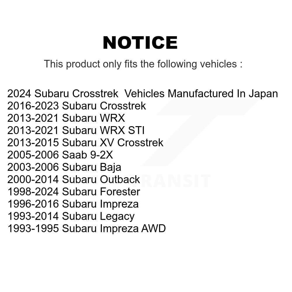 TOR - KTR-102428 - Front Suspension Ball Joint Kits image 2