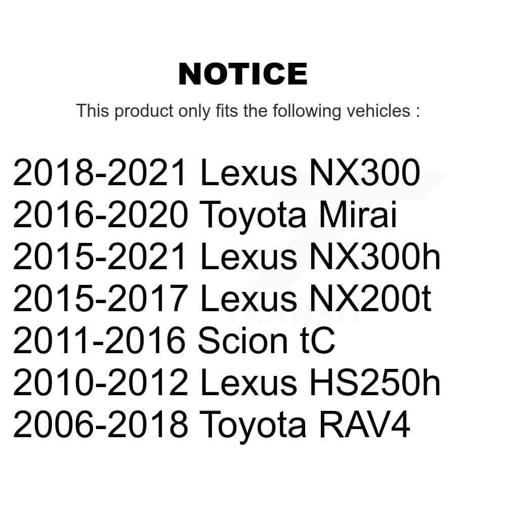 TOR - KTR-102446 - Front Suspension Ball Joint Kits image 2