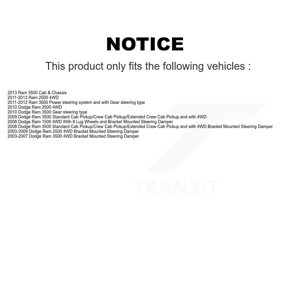 TOR - KTR-102501 - Front Suspension Ball Joint Kits image 2