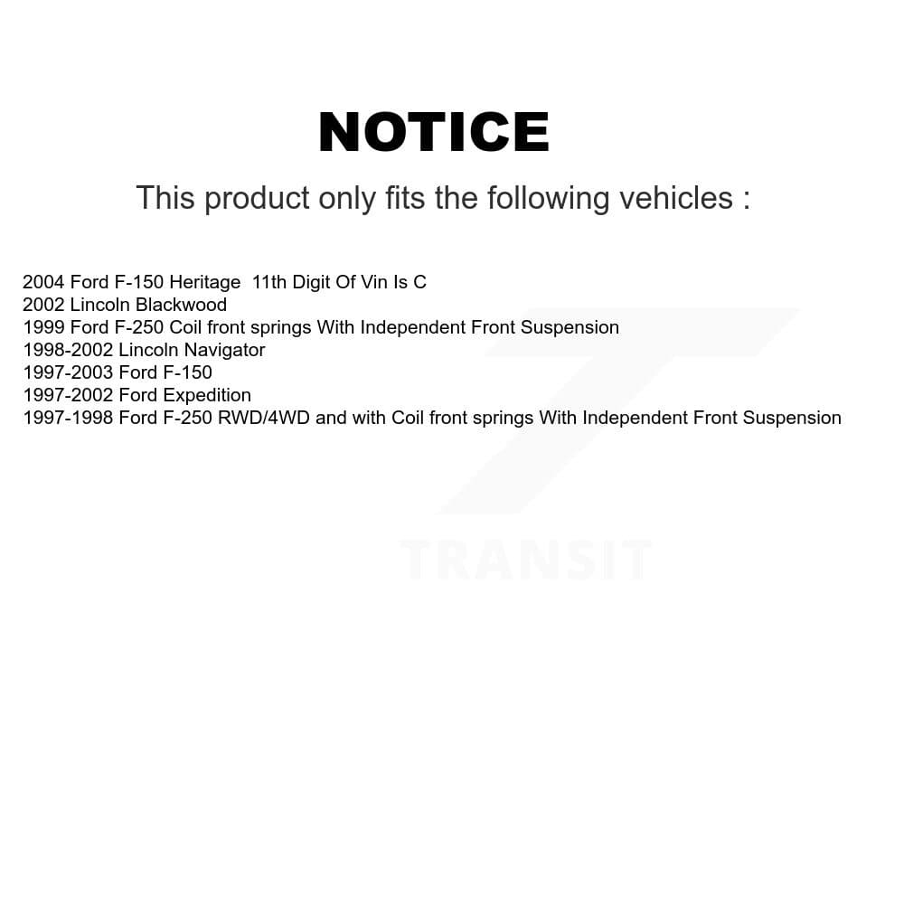 TOR - KTR-102536 - Front Suspension Ball Joint Kits image 2