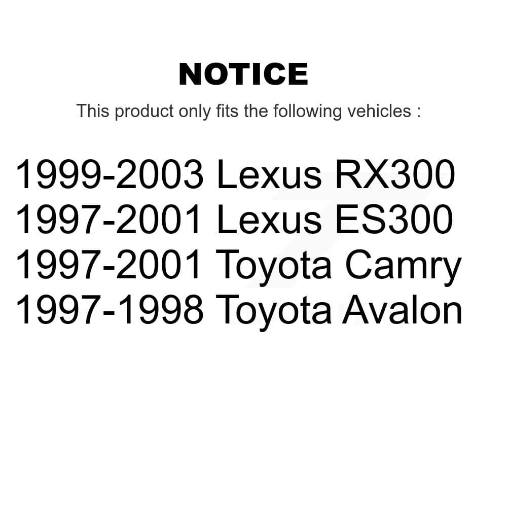 TOR - KTR-102552 - Front Suspension Control Arm Kits image 2