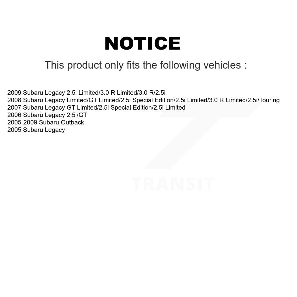 TOR - KTR-102553 - Front Suspension Control Arm Kits image 2