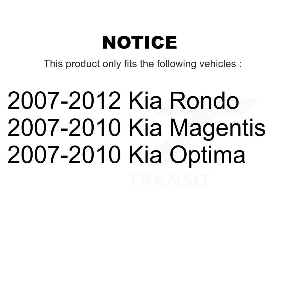 TOR - KTR-102597 - Front Suspension Control Arm Kits image 2