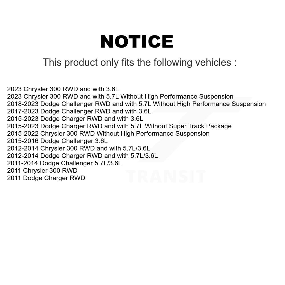 TOR - KTR-102620 - Front Suspension Control Arm and Ball Joint Assembly Kits image 2