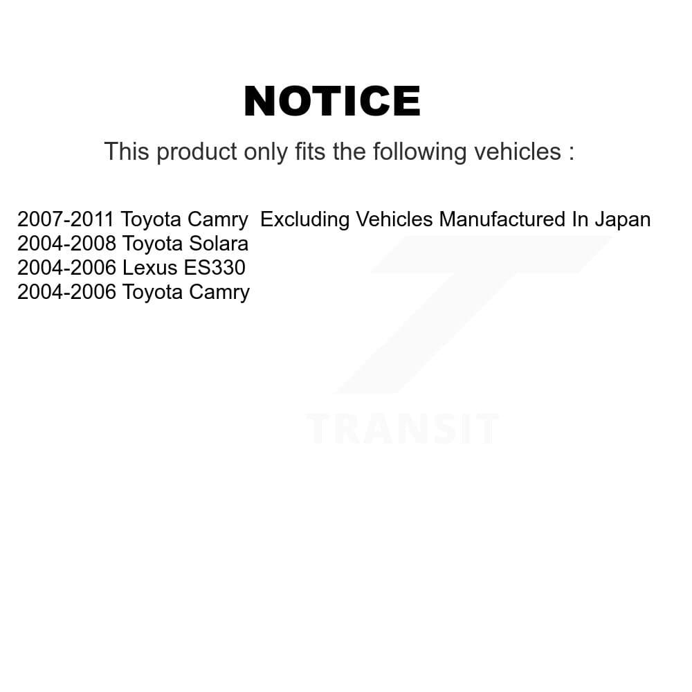 TOR - KTR-102640 - Front Suspension Control Arm and Ball Joint Assembly Kits image 2