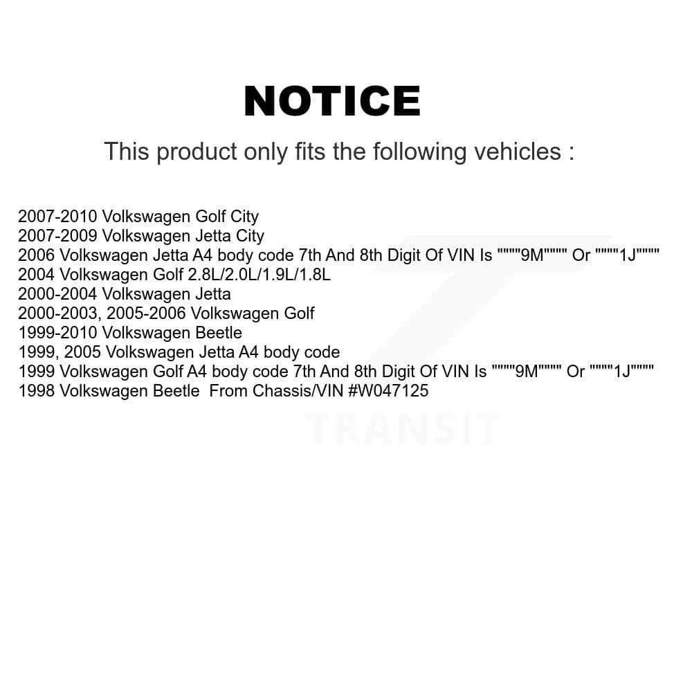 TOR - KTR-102660 - Front Suspension Control Arm and Ball Joint Assembly Kits image 2