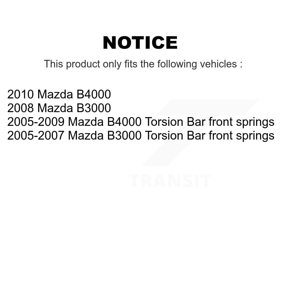 TOR - KTR-102734 - Front Suspension Control Arm and Ball Joint Assembly Kits image 2