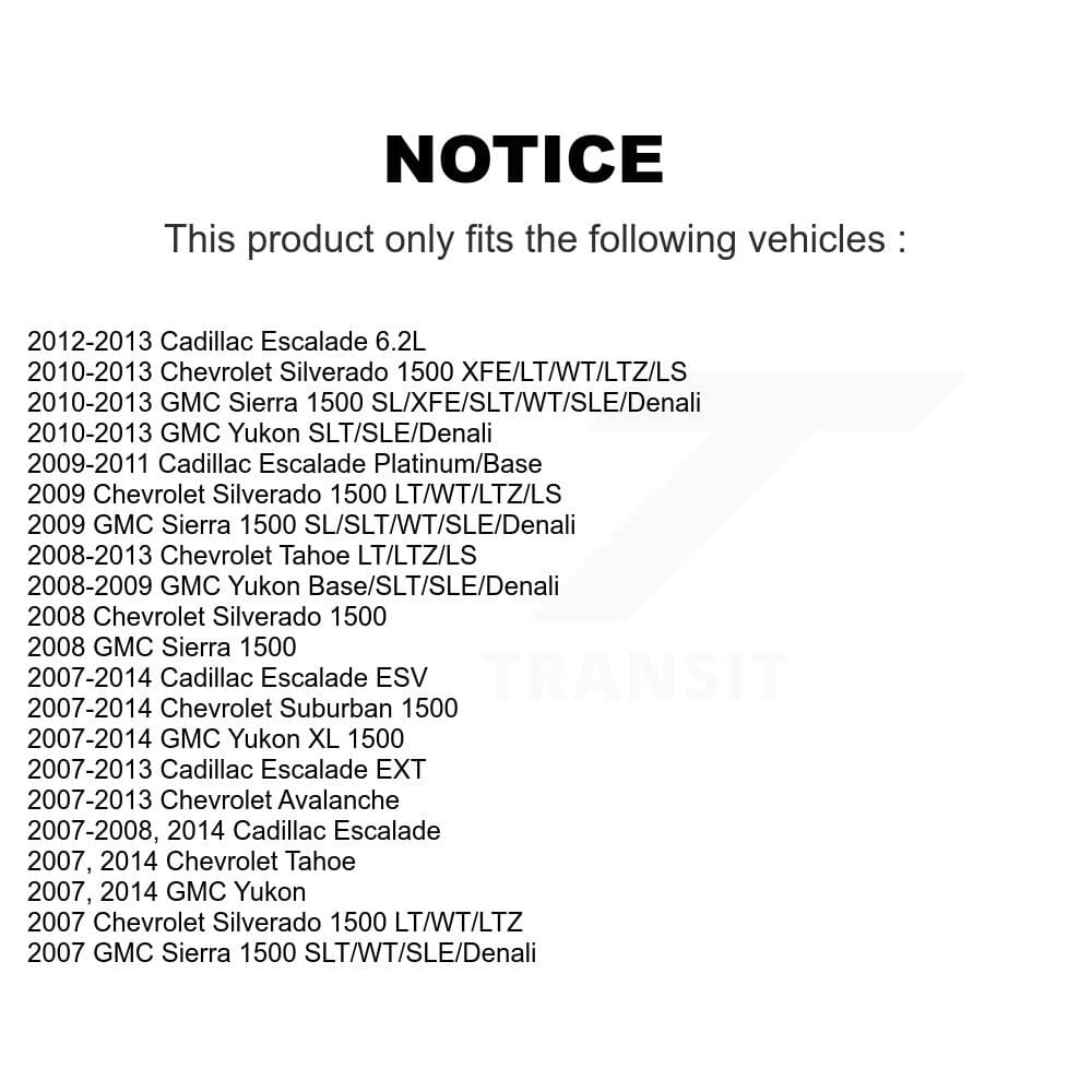 TOR - KTR-102773 - Front Suspension Control Arm and Ball Joint Assembly Kits image 2