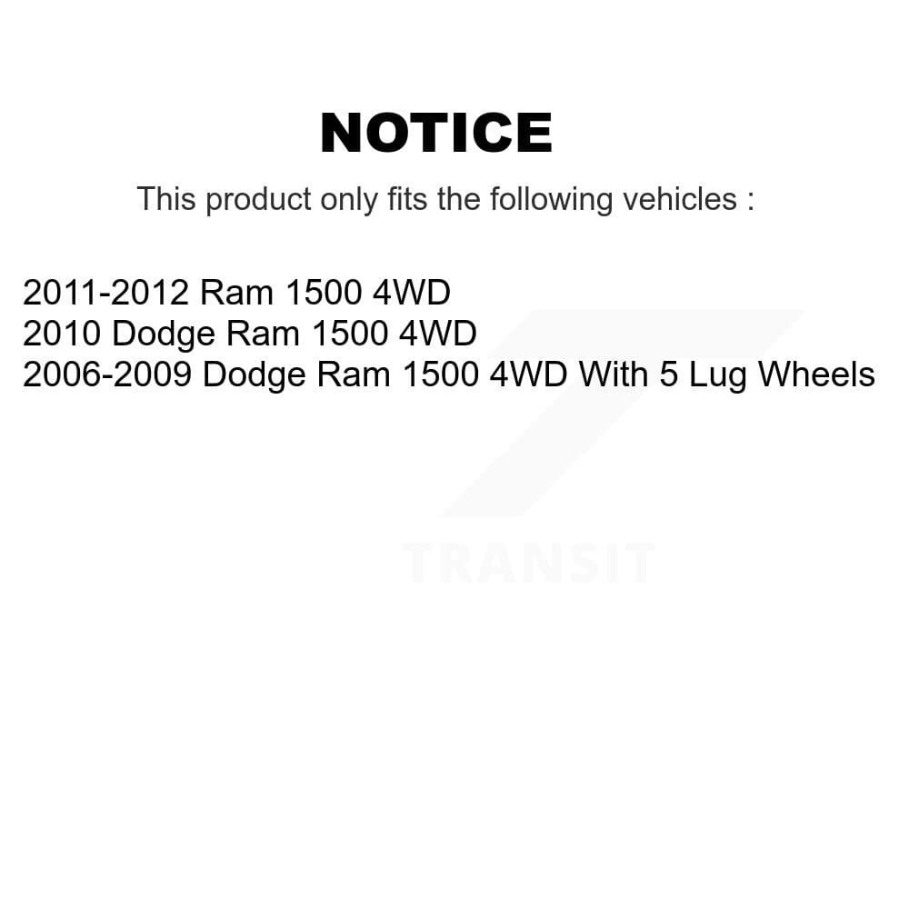 TOR - KTR-102795 - Front Suspension Control Arm and Ball Joint Assembly Kits image 2