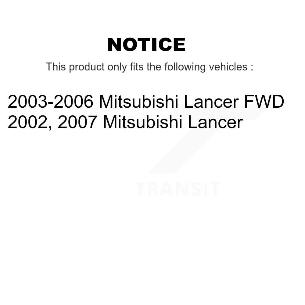 TOR - KTR-102869 - Front Suspension Control Arm and Ball Joint Assembly Kits image 2