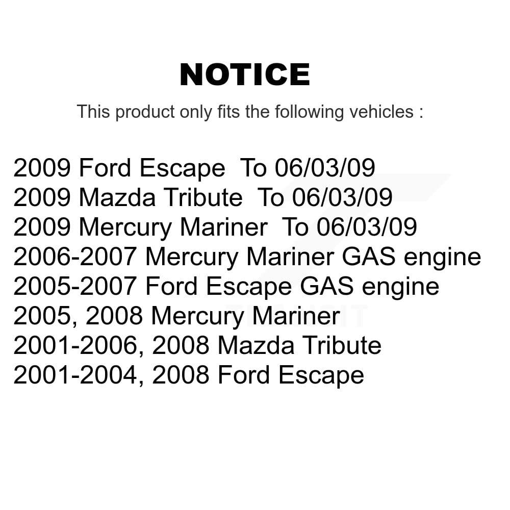 TOR - KTR-102919 - Front Suspension Control Arm and Ball Joint Assembly Kits image 2