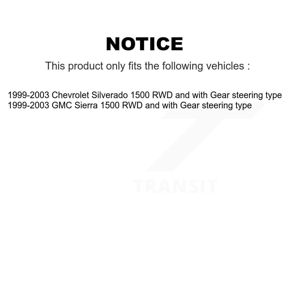 TOR - KTR-102978 - Front Suspension Control Arm and Ball Joint Assembly Kits image 2