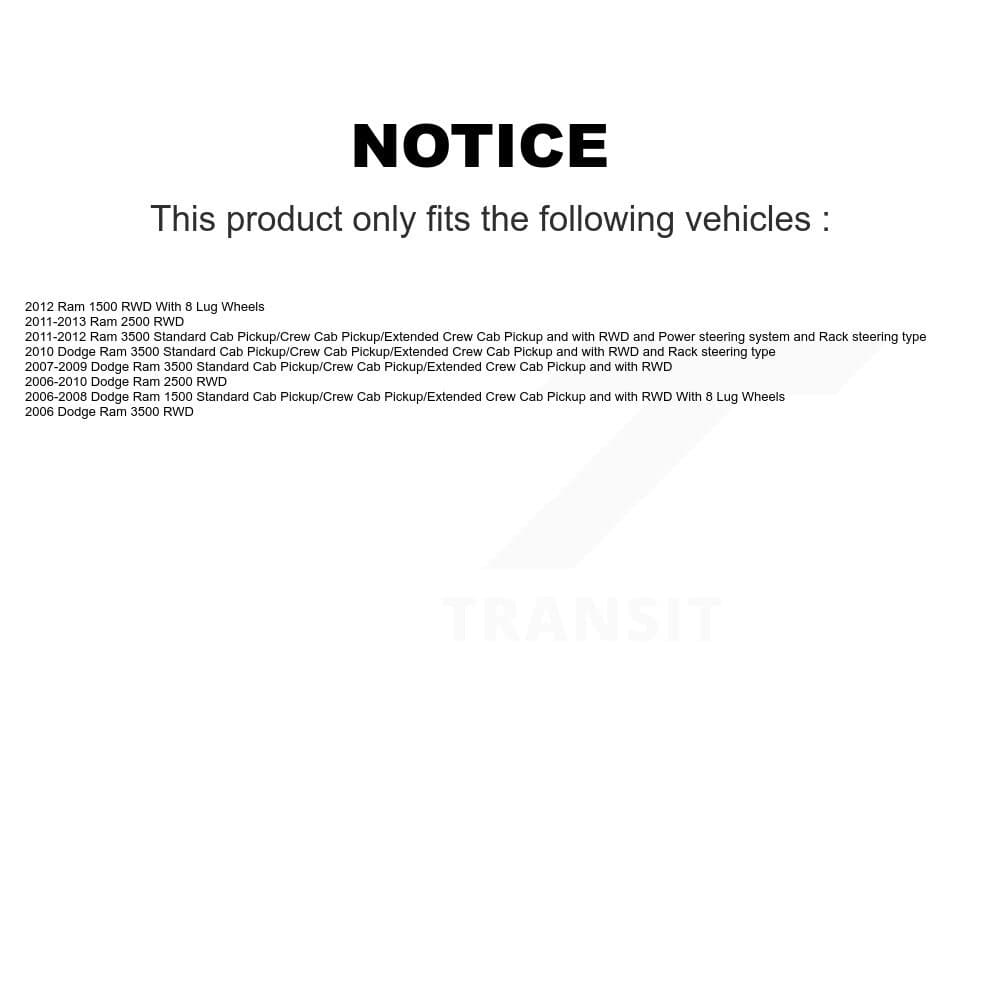 TOR - KTR-103041 - Front Suspension Ball Joint Kits image 2