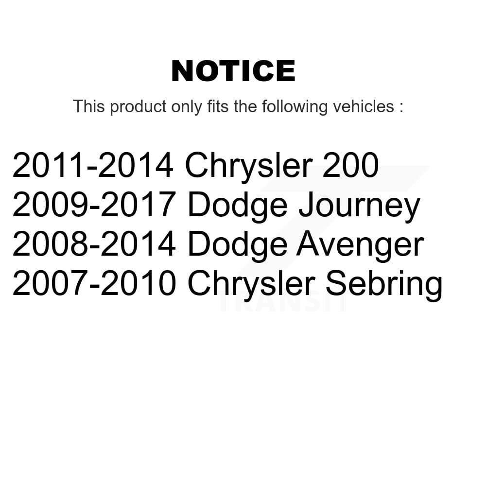 TOR - KTR-103048 - Rear Suspension Trailing Arm Bushing Kits image 2