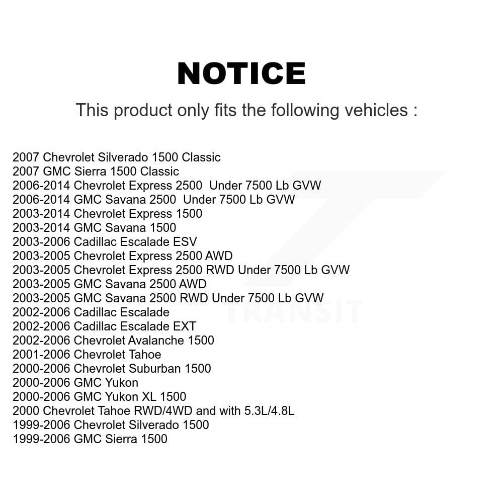 TOR - KTR-103100 - Front Suspension Control Arm and Ball Joint Assembly Kits image 2