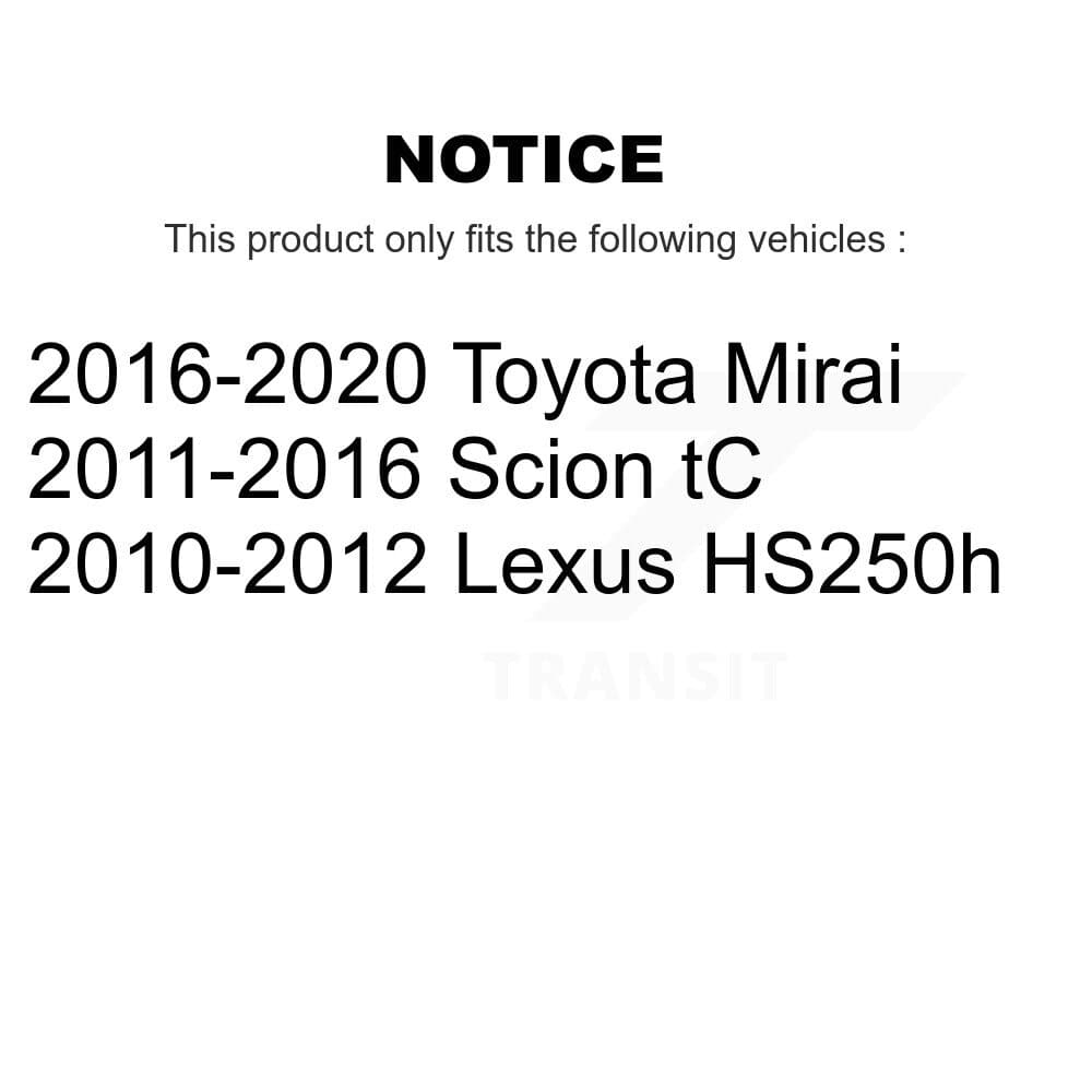 TOR - KTR-103103 - Front Suspension Control Arm Kits image 2
