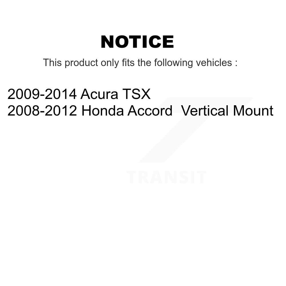 TOR - KTR-103135 - Front Lower Inner Forward Suspension Control Arm Bushing Kits image 2