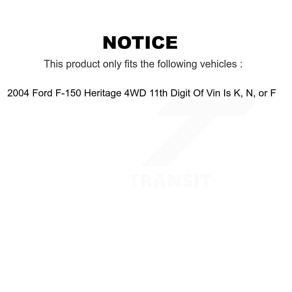 TOR - KTR-103144 - Front Suspension Control Arm and Ball Joint Assembly Kits image 2