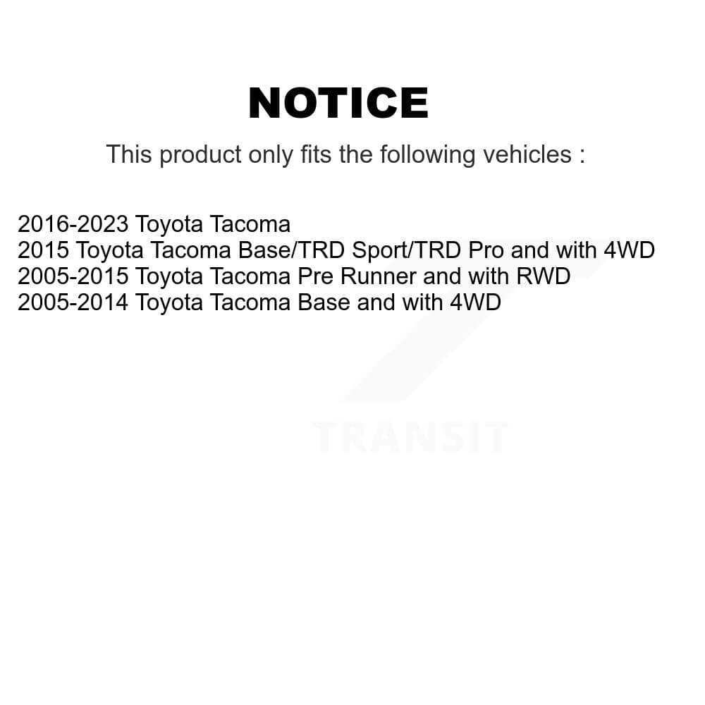 TOR - KTR-103199 - Front Suspension Control Arm and Ball Joint Assembly Kits image 2