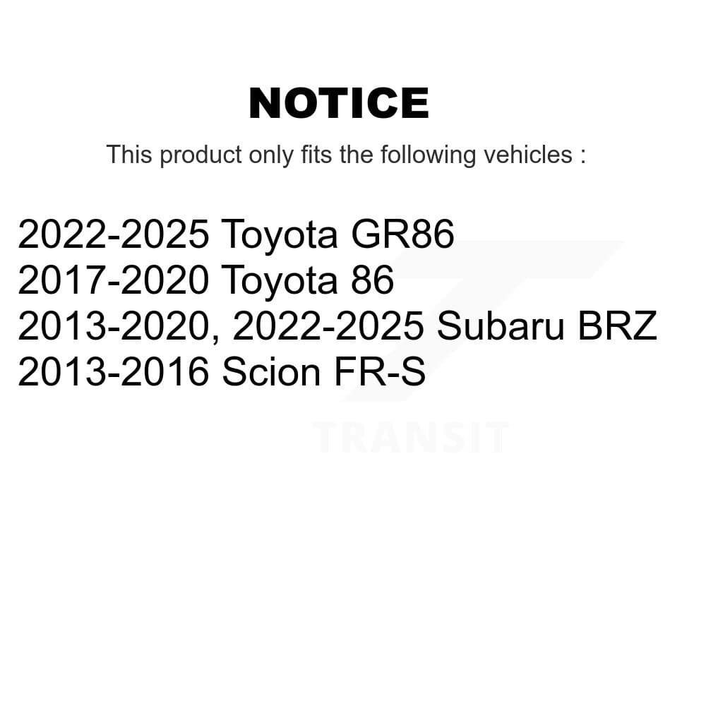 TOR - KTR-103272 - Front Suspension Stabilizer Bar Link Kits image 2
