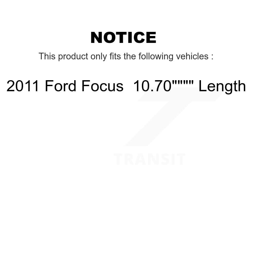 TOR - KTR-103286 - Front and Rear Suspension Stabilizer Bar Link Kits image 2
