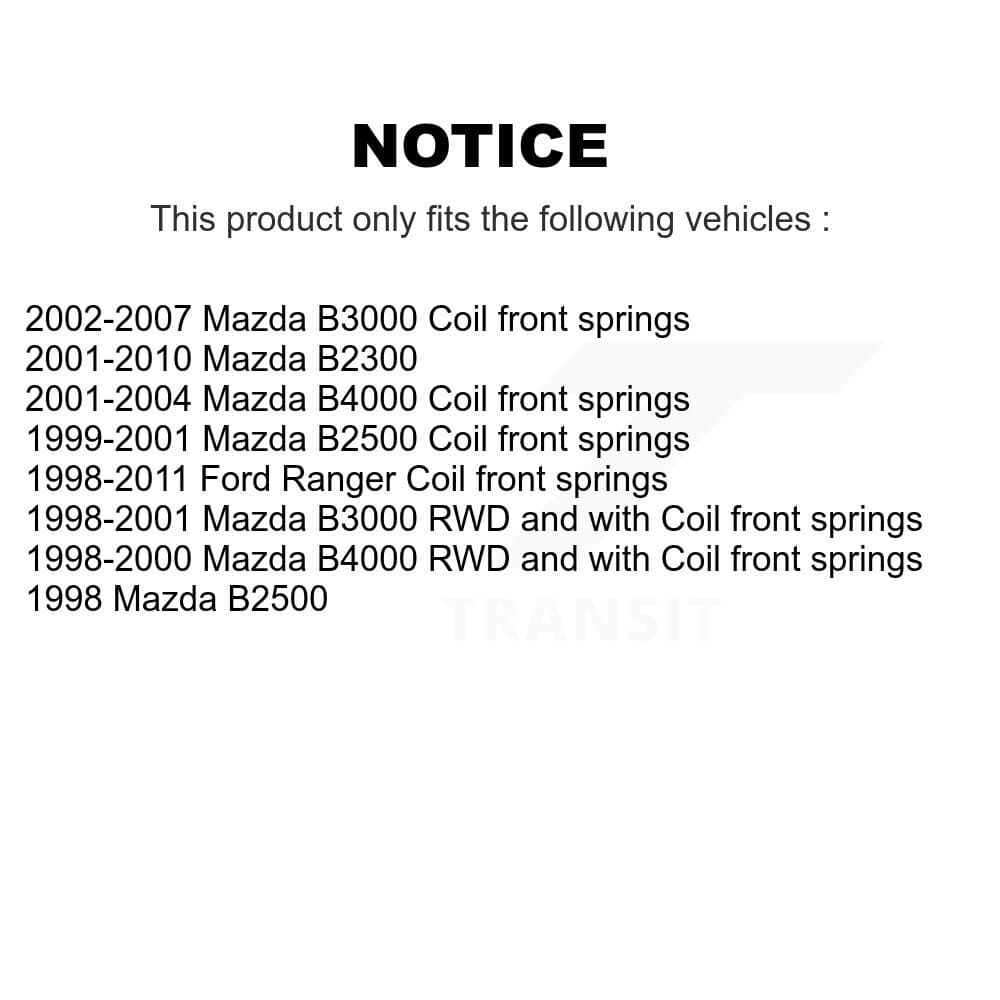 TOR - KTR-103377 - Front Suspension Control Arm and Ball Joint Assembly Kits image 2