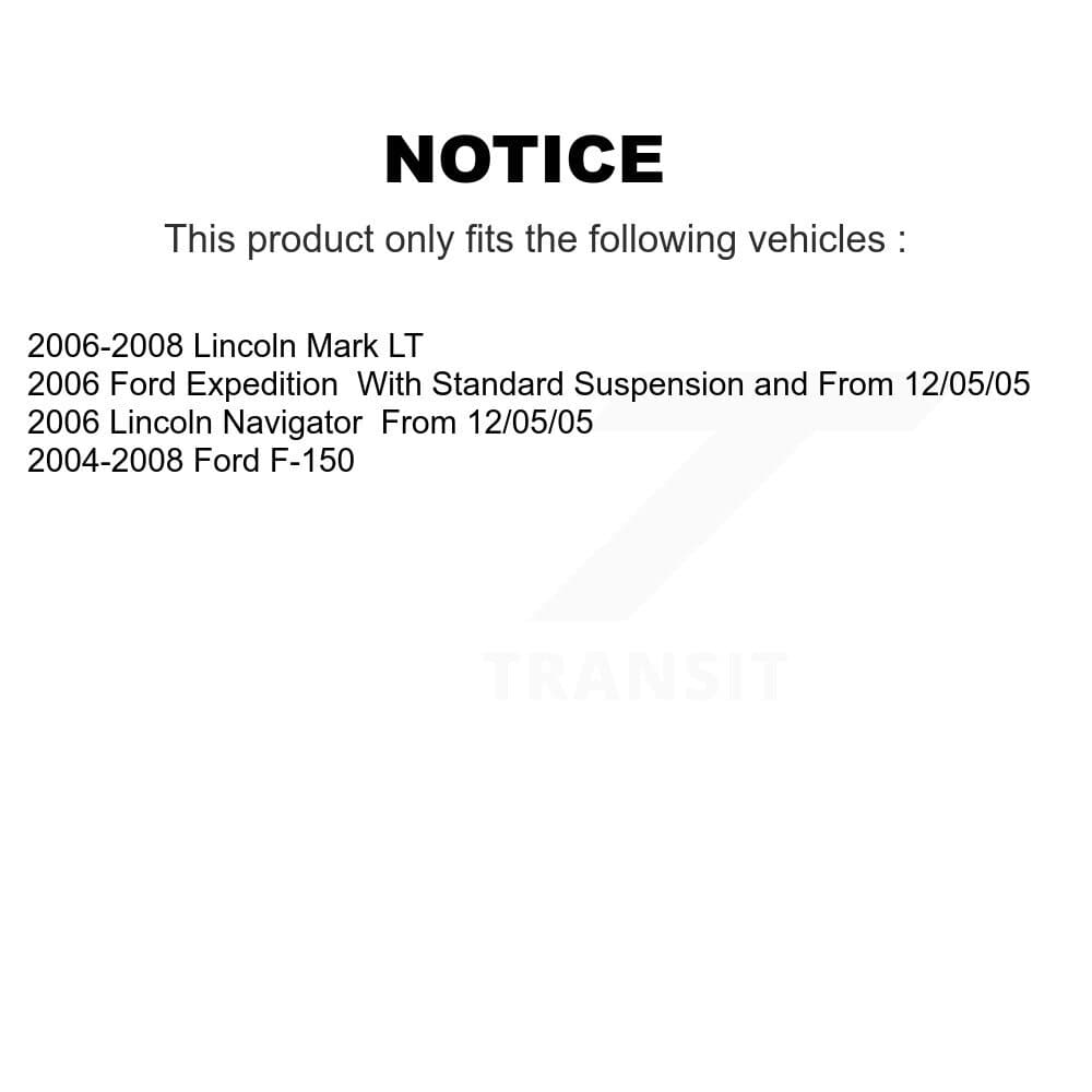 TOR - KTR-103379 - Front Suspension Control Arm and Ball Joint Assembly Kits image 2