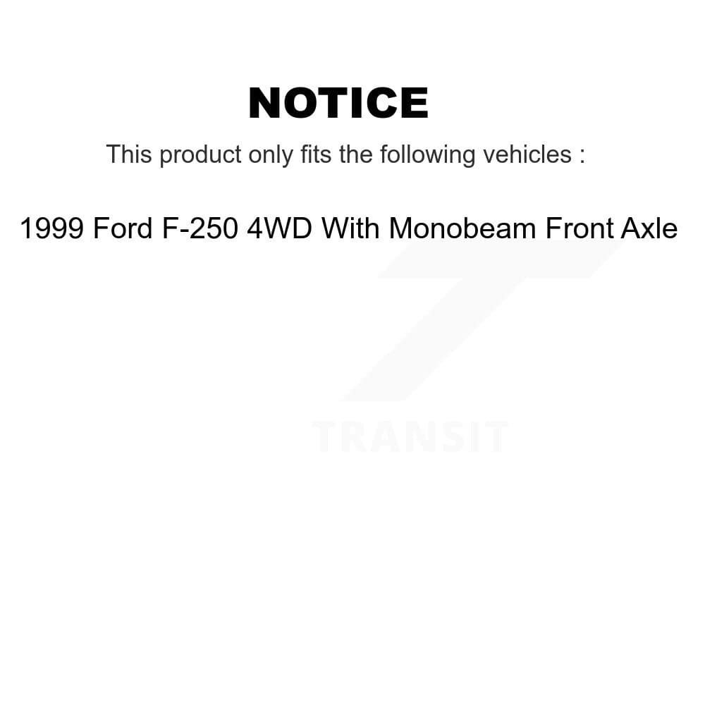 TOR - KTR-103399 - Front Suspension Control Arm and Ball Joint Assembly Kits image 2